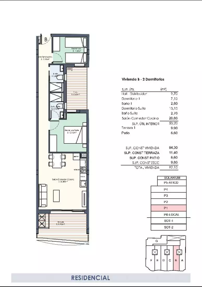 Flat 92m² in Spain, Torrevieja. Priced at 280000€ rent photo-14