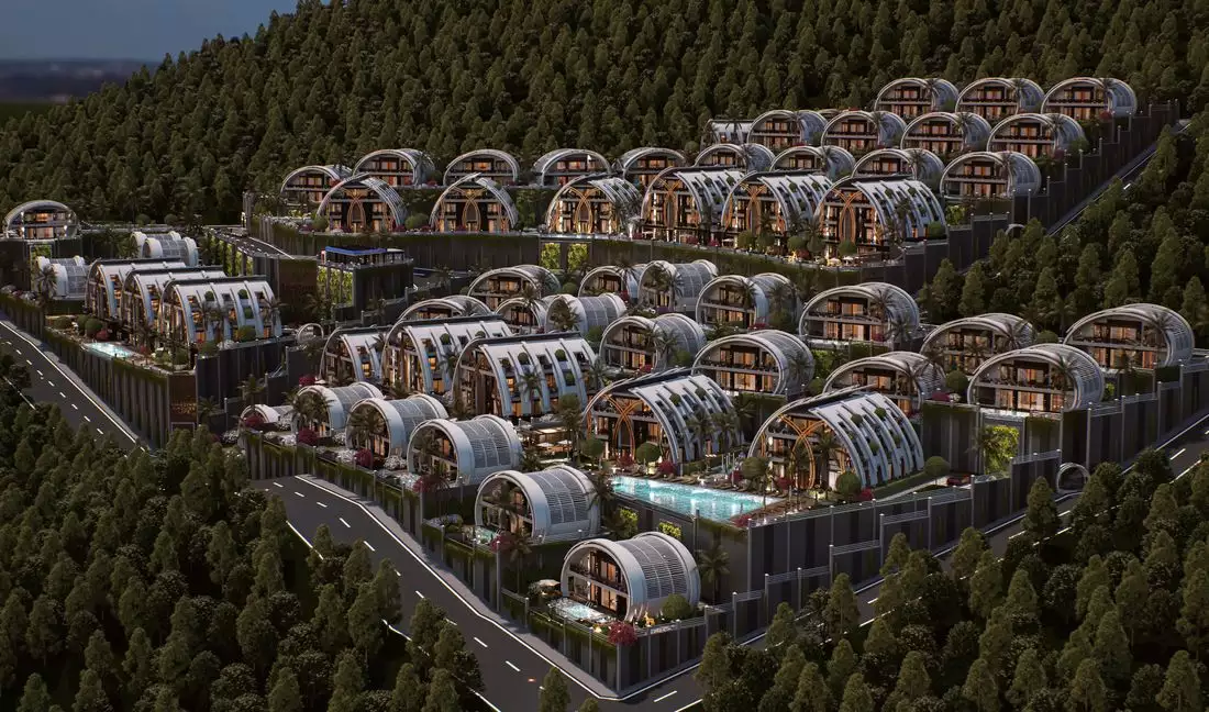 Flat 53m² in Turkey, Kargicak. Priced at 98500€ rent photo-40