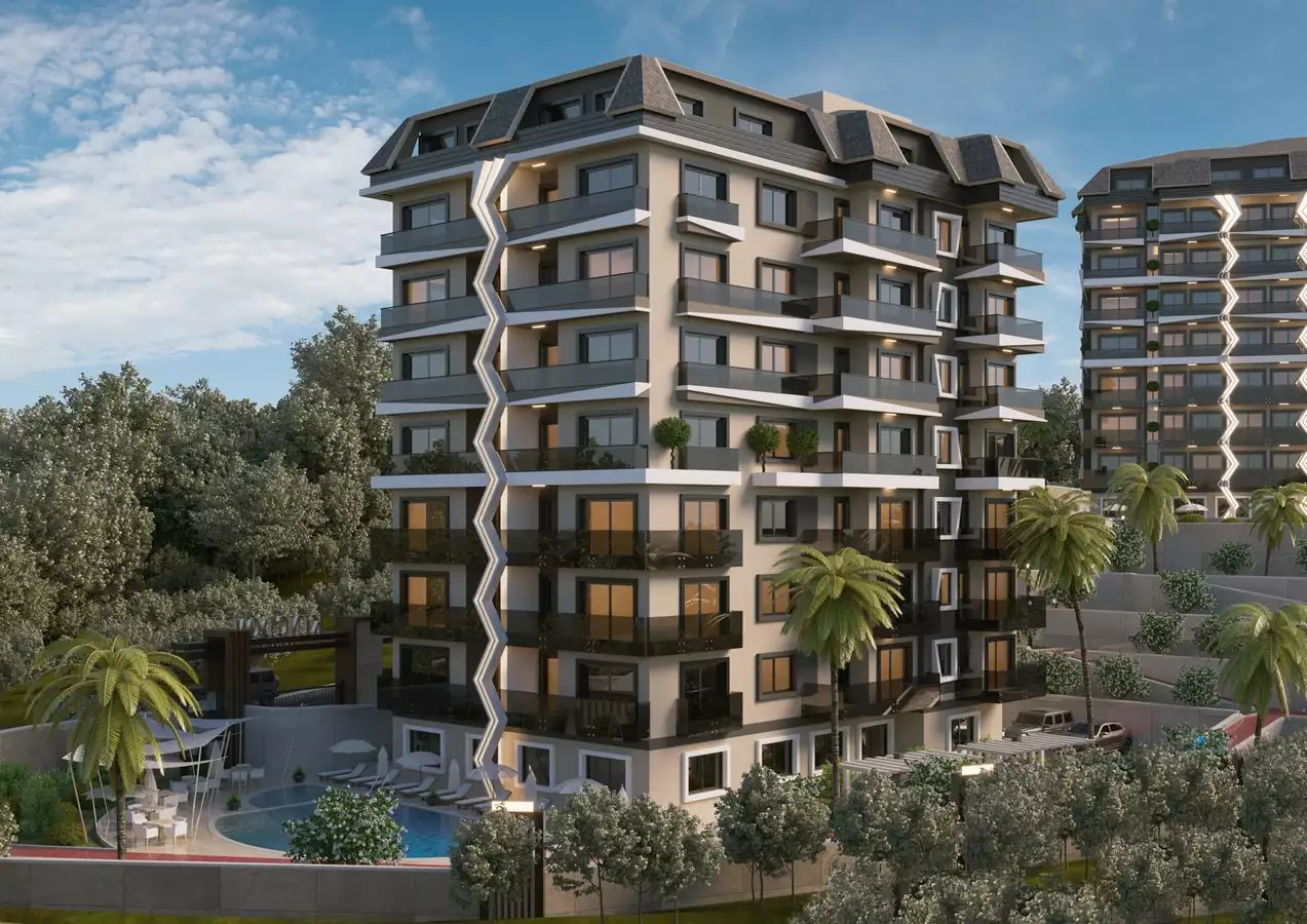Flat 55m² in Turkey, Avsallar. Priced at 135000€ rent photo-2