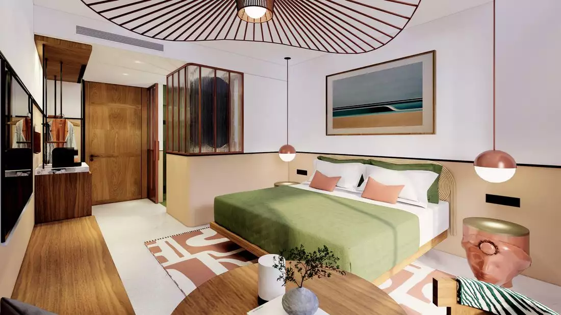 Flat 34m² in Indonesia, Bukit-Uluwatu. Priced at 129880€ rent photo-11