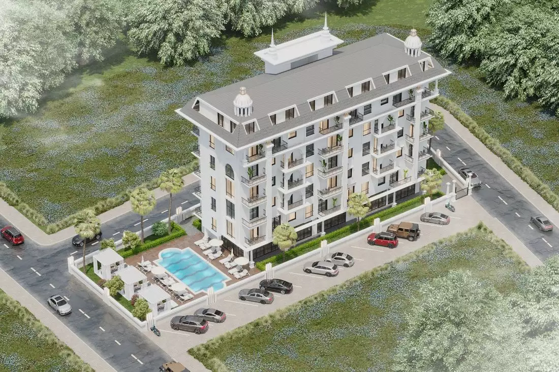 Flat 61m² in Turkey, Avsallar. Priced at 100000€ rent photo-3