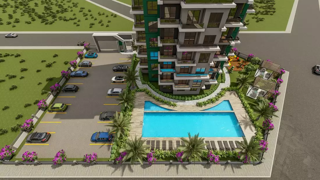 Flat 50m² in Turkey, Mersin. Priced at 62000€ rent photo-3