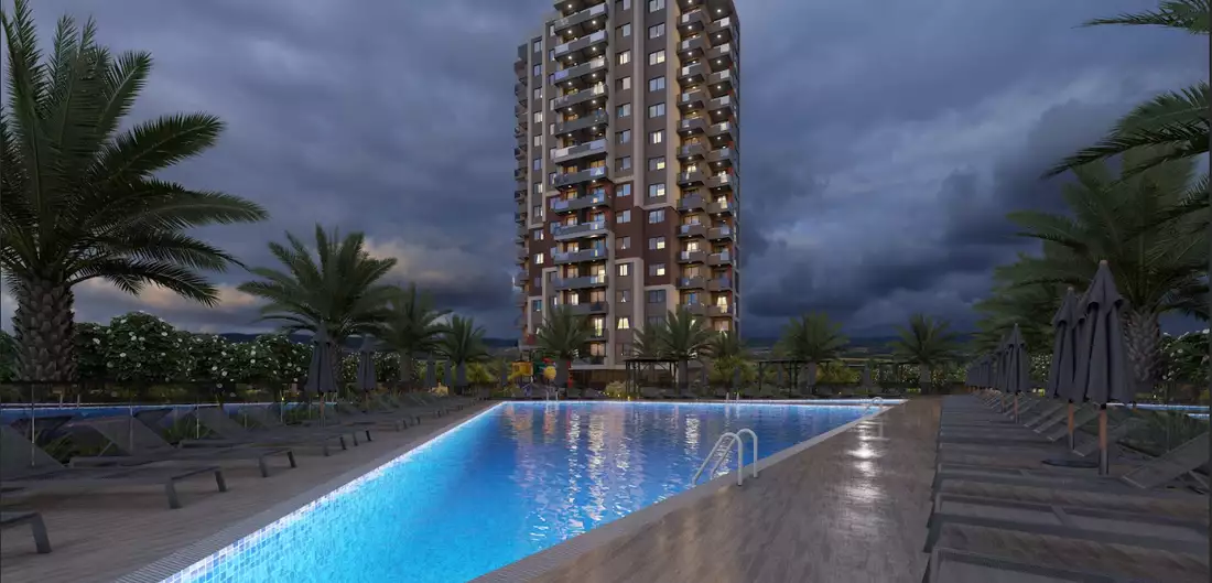Flat 53m² in Turkey, Mersin. Priced at 59000€ rent photo-3