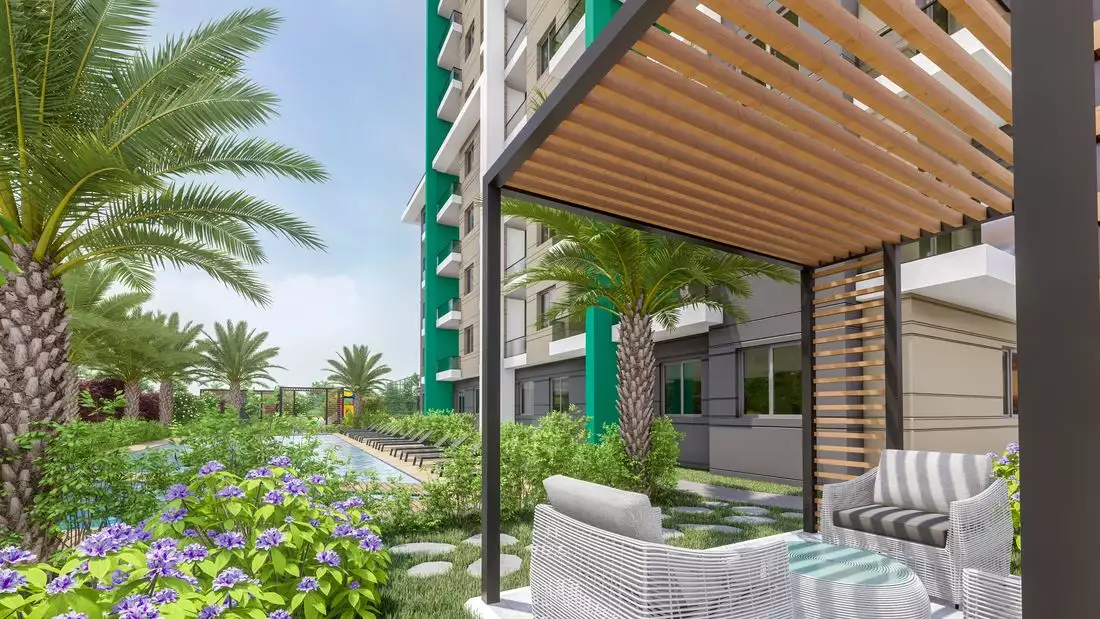 Flat 45m² in Turkey, Mersin. Priced at 74000€ rent photo-4