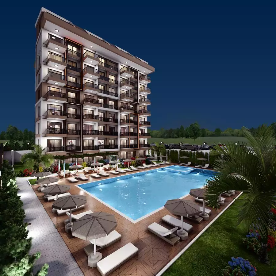 Flat 53m² in Turkey, Gazipasа. Priced at 105000€ rent photo-1