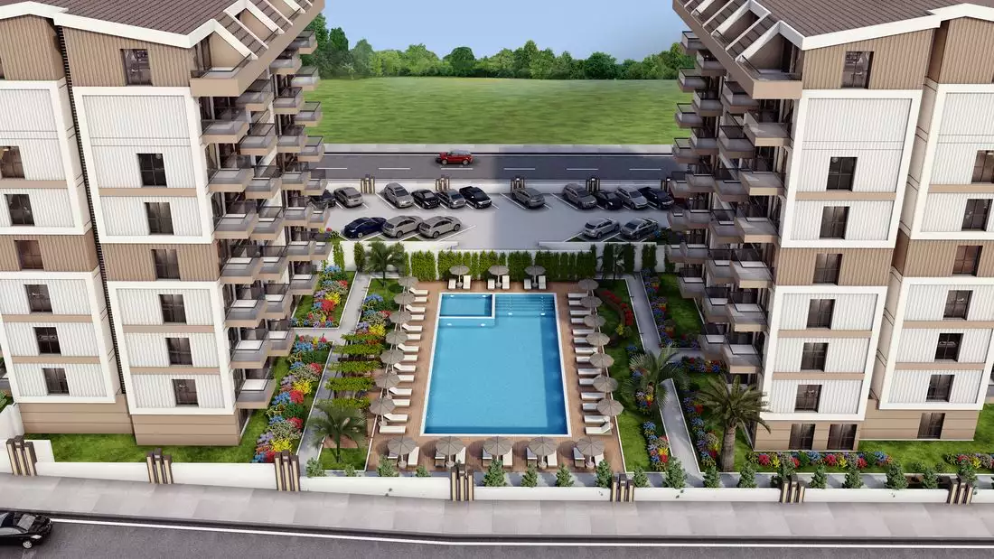 Flat 53m² in Turkey, Gazipasа. Priced at 105000€ rent photo-2