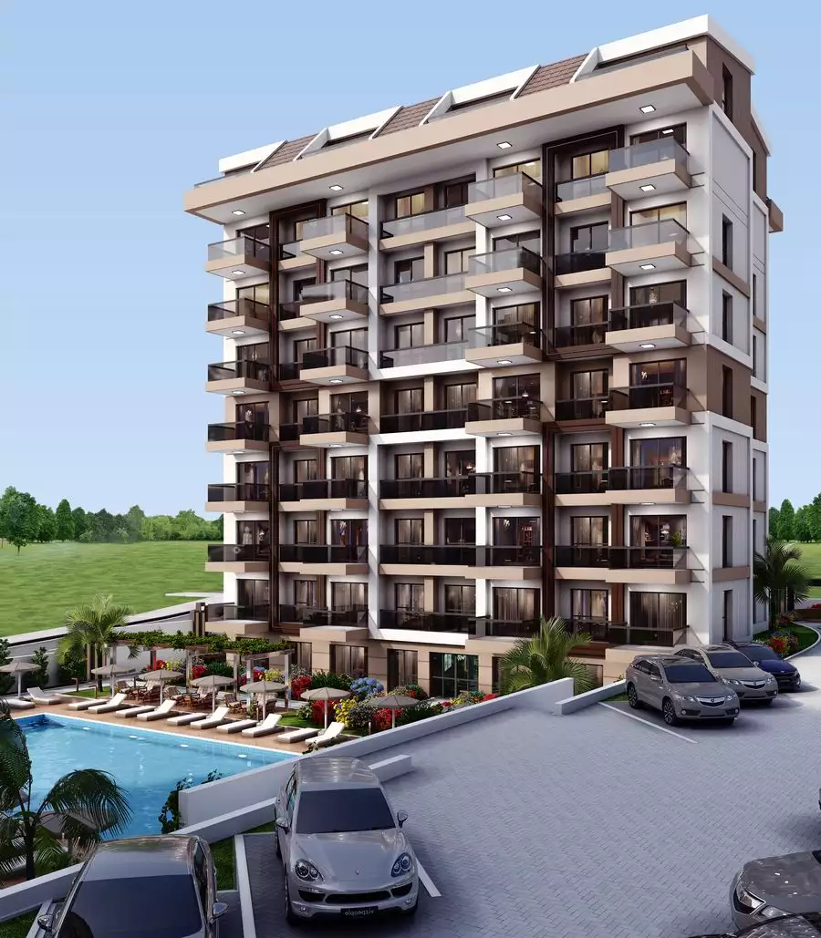 Flat 53m² in Turkey, Gazipasа. Priced at 105000€ rent photo-4