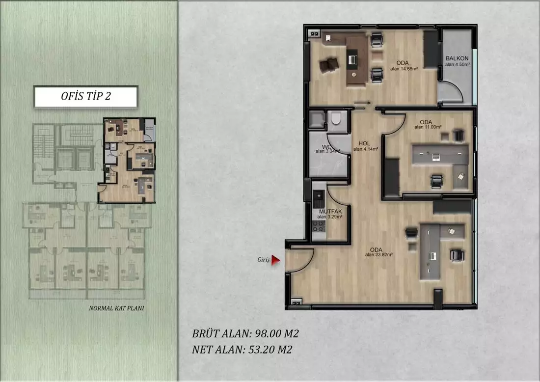 Flat 350m² in Turkey, Mersin. Priced at 182000€ rent photo-14