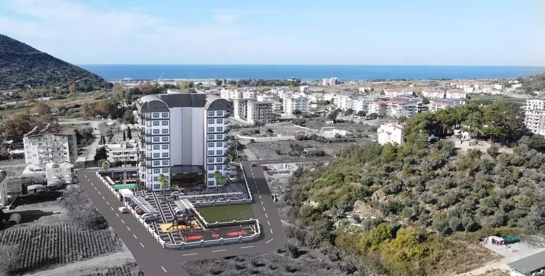 Flat 43m² in Turkey, Gazipasа. Priced at 137000€ rent photo-2