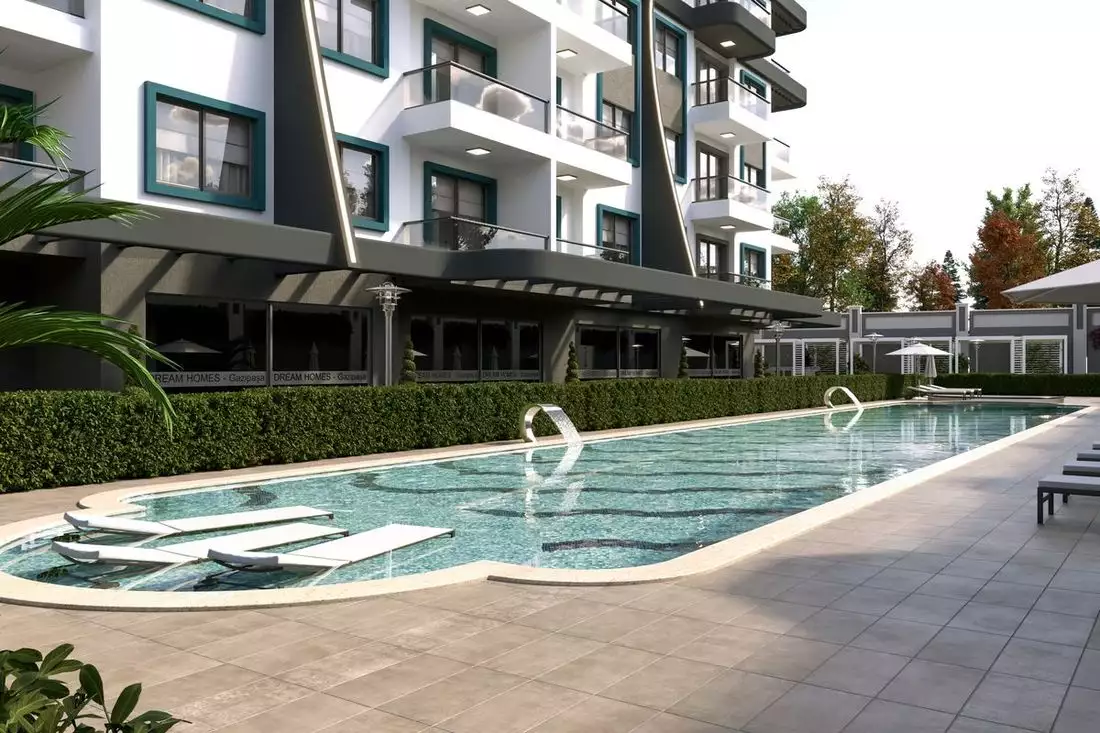 Flat 43m² in Turkey, Gazipasа. Priced at 137000€ rent photo-5