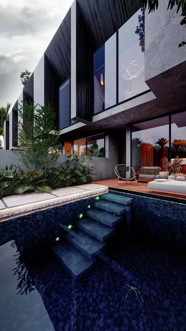 Townhouse 140m² in Indonesia, Bukit-Uluwatu. Priced at 261194€ rent photo-5