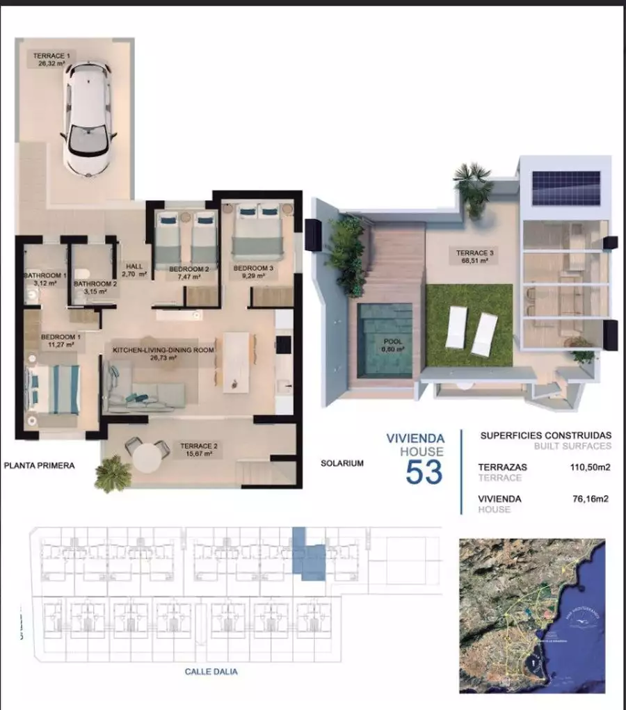 Flat 78m² in Spain, Alicante. Priced at 395000€ rent photo-6