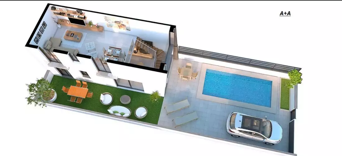 Townhouse 73m² in Spain, Alicante. Priced at 246500€ rent photo-10