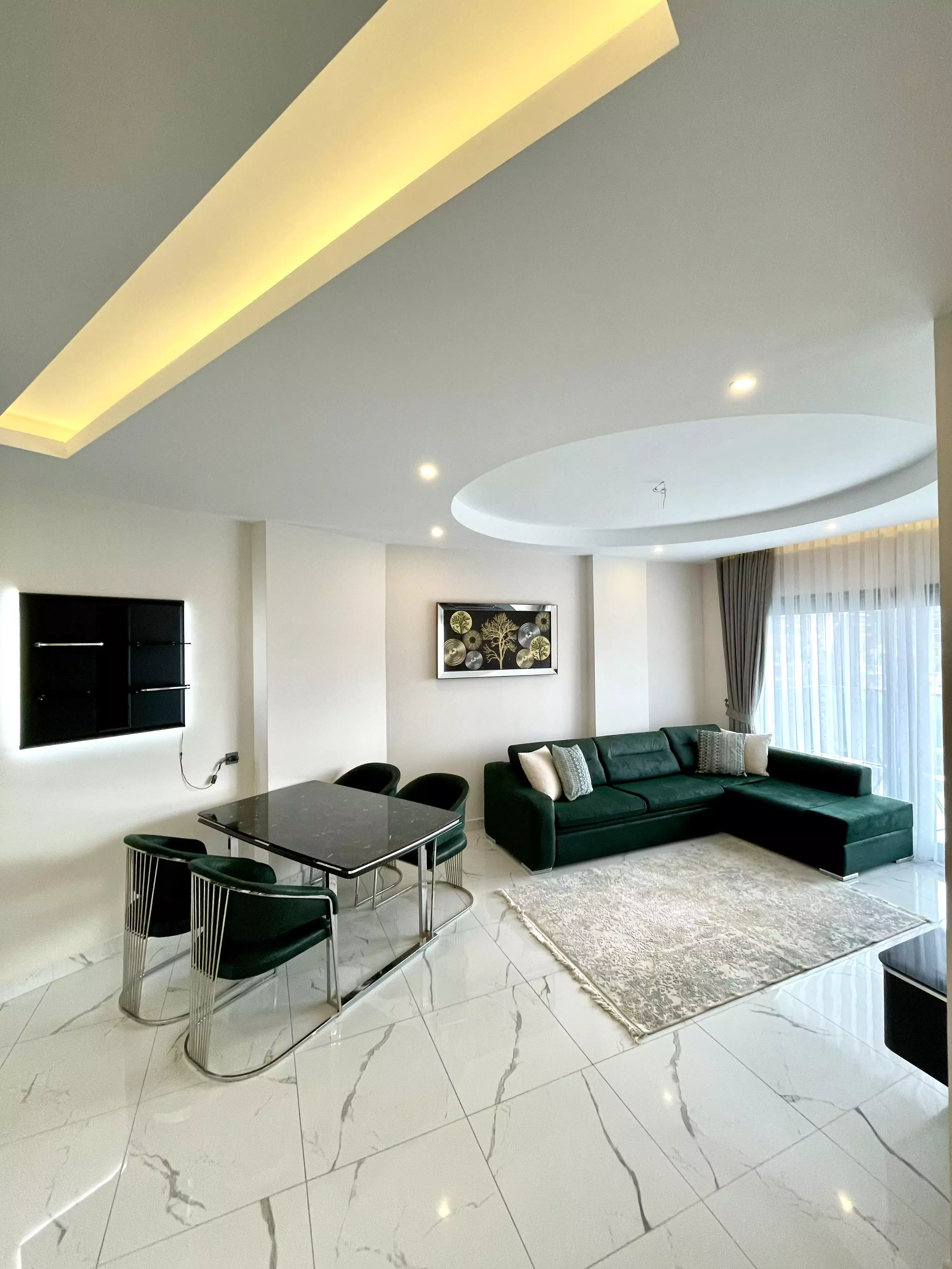 Flat 68m² in Turkey, Kargicak. Priced at 1200€ rent photo-4