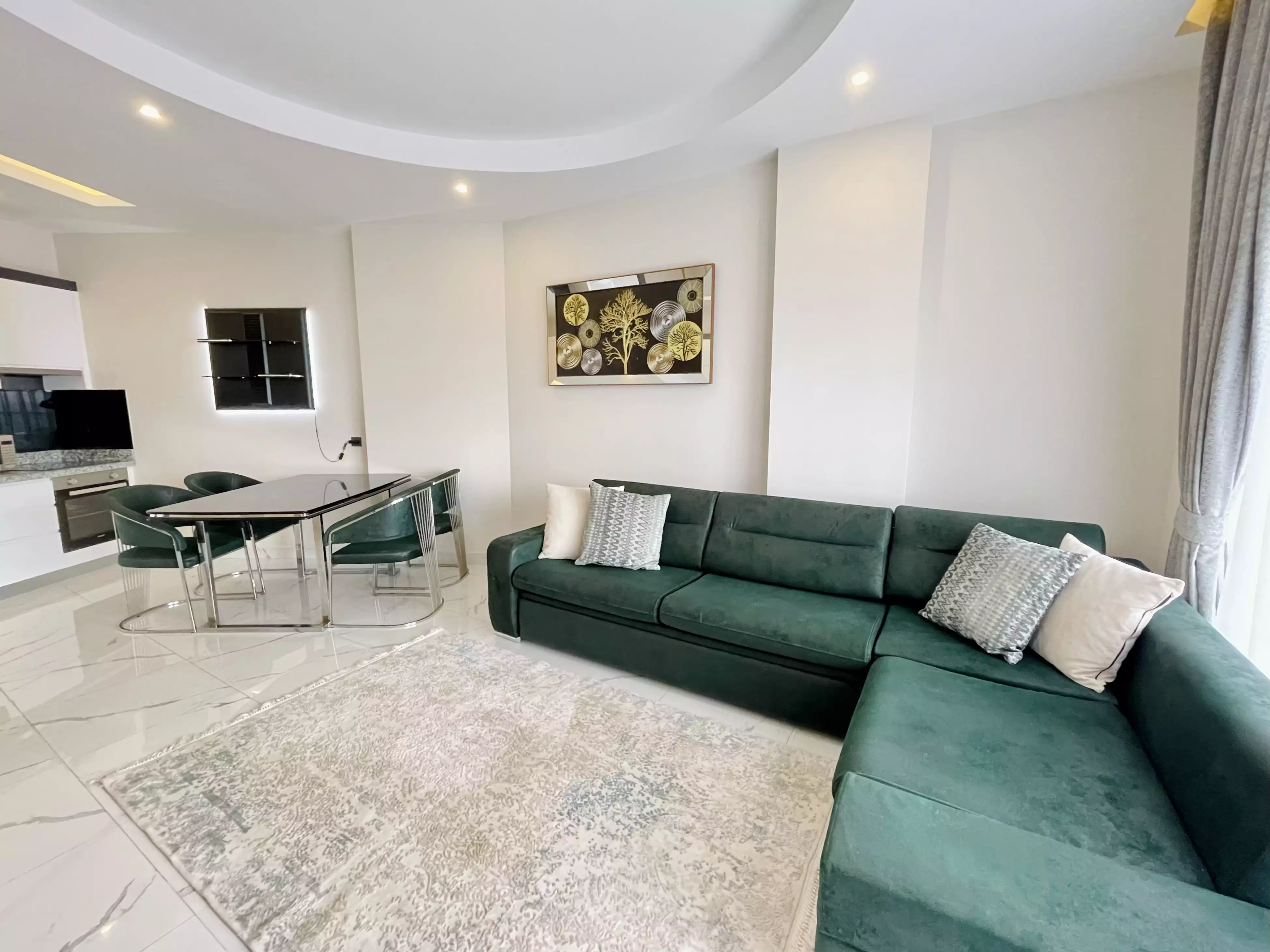 Flat 68m² in Turkey, Kargicak. Priced at 1200€ rent photo-7