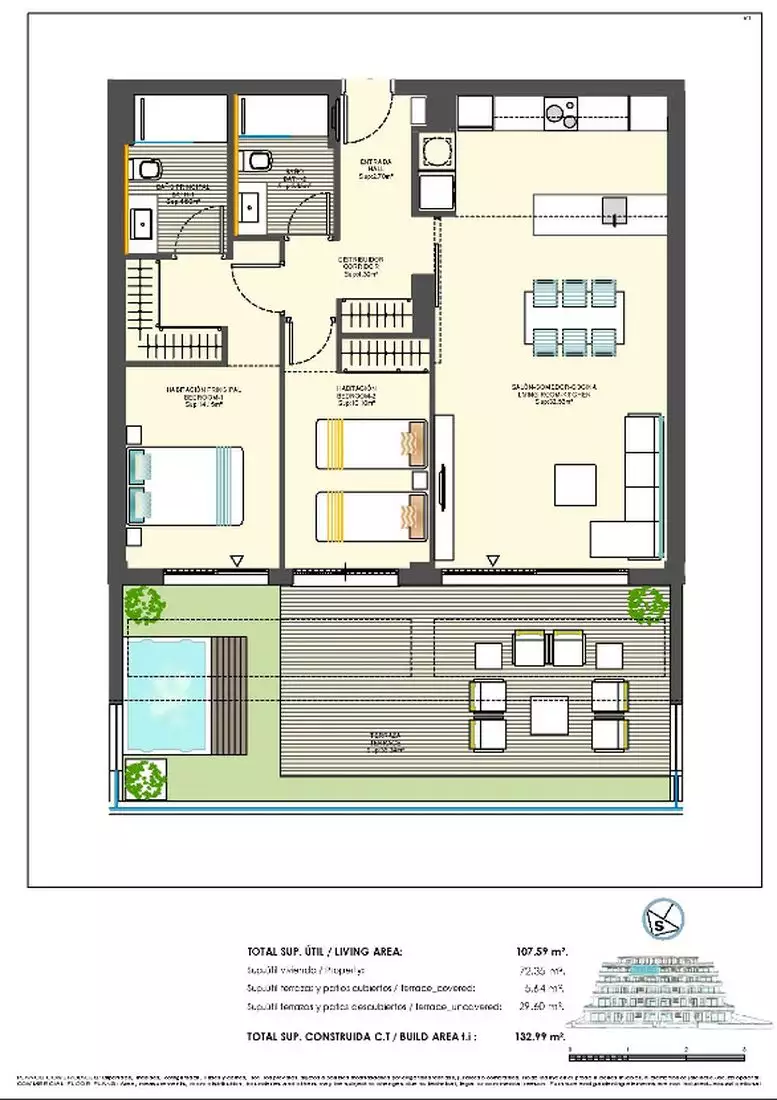 Flat 82m² in Spain, Alicante. Priced at 410000€ rent photo-15