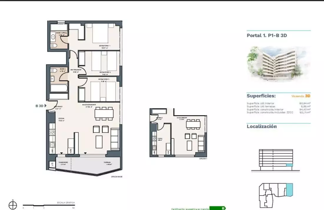 Flat 94m² in Spain, Alicante. Priced at 344500€ rent photo-4