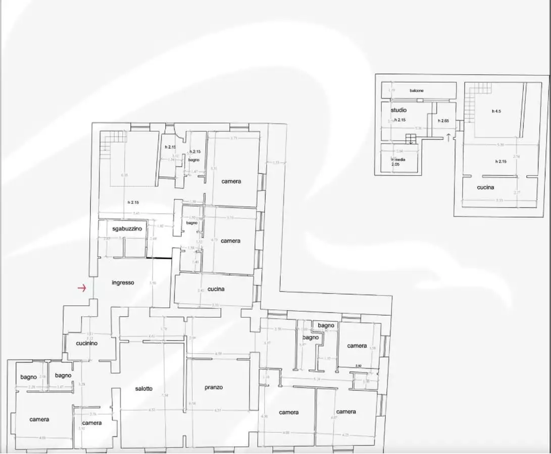 Flat 530m² in Italy, Rome. Priced at 4000000€ rent photo-25
