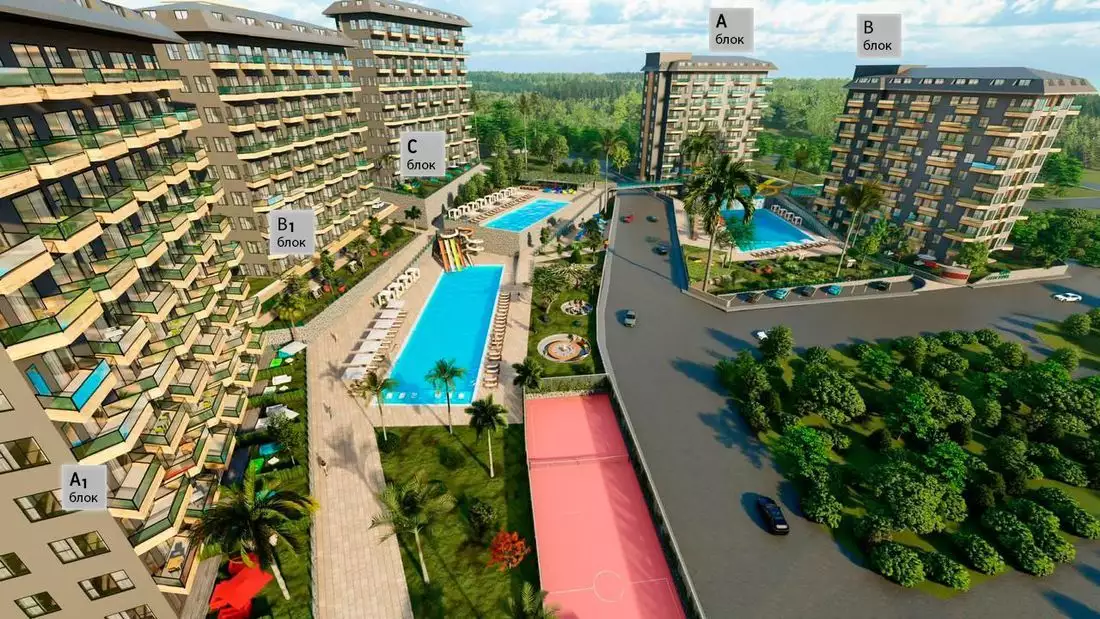 Flat 48m² in Turkey, Avsallar. Priced at 77000€ rent photo-6