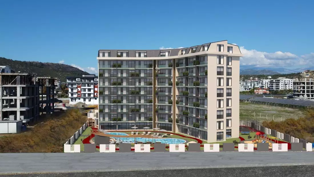 Flat 51m² in Turkey, Gazipasа. Priced at 132000€ rent photo-3