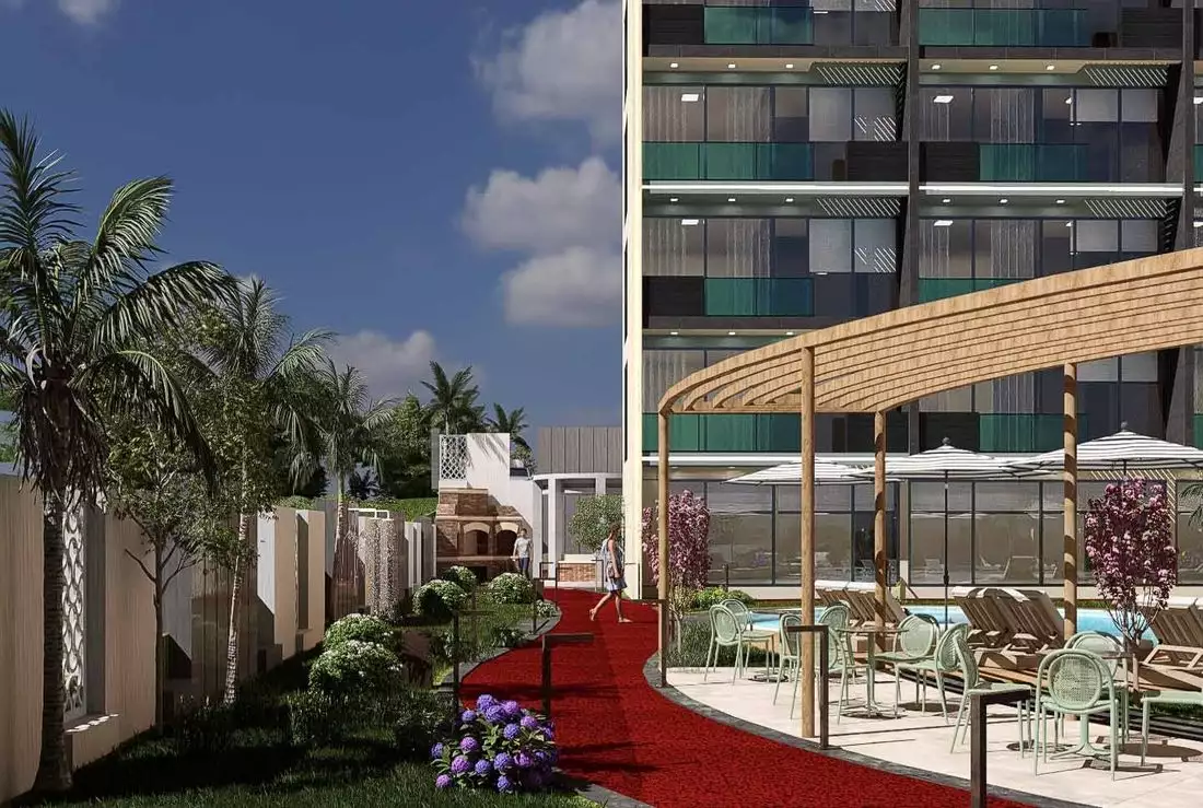Flat 51m² in Turkey, Gazipasа. Priced at 132000€ rent photo-5