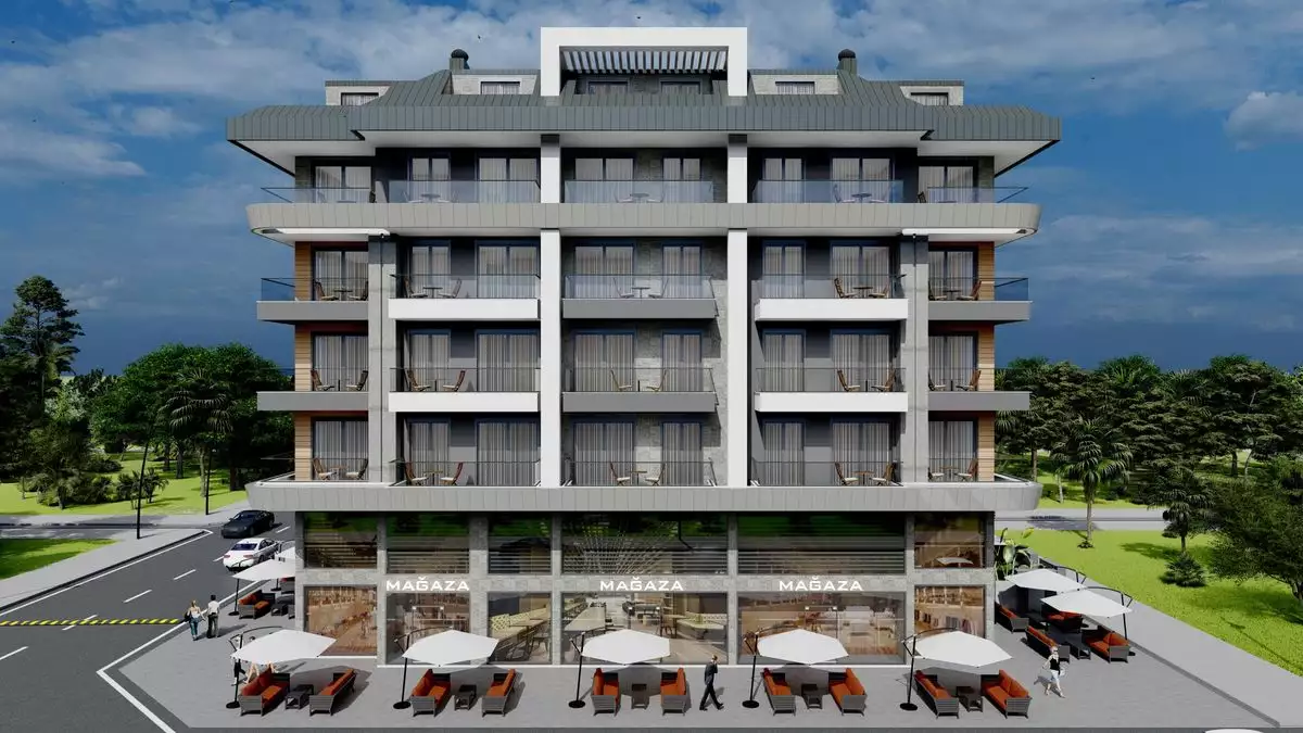 Flat 62m² in Turkey, Kargicak. Priced at 134000€ rent photo-1