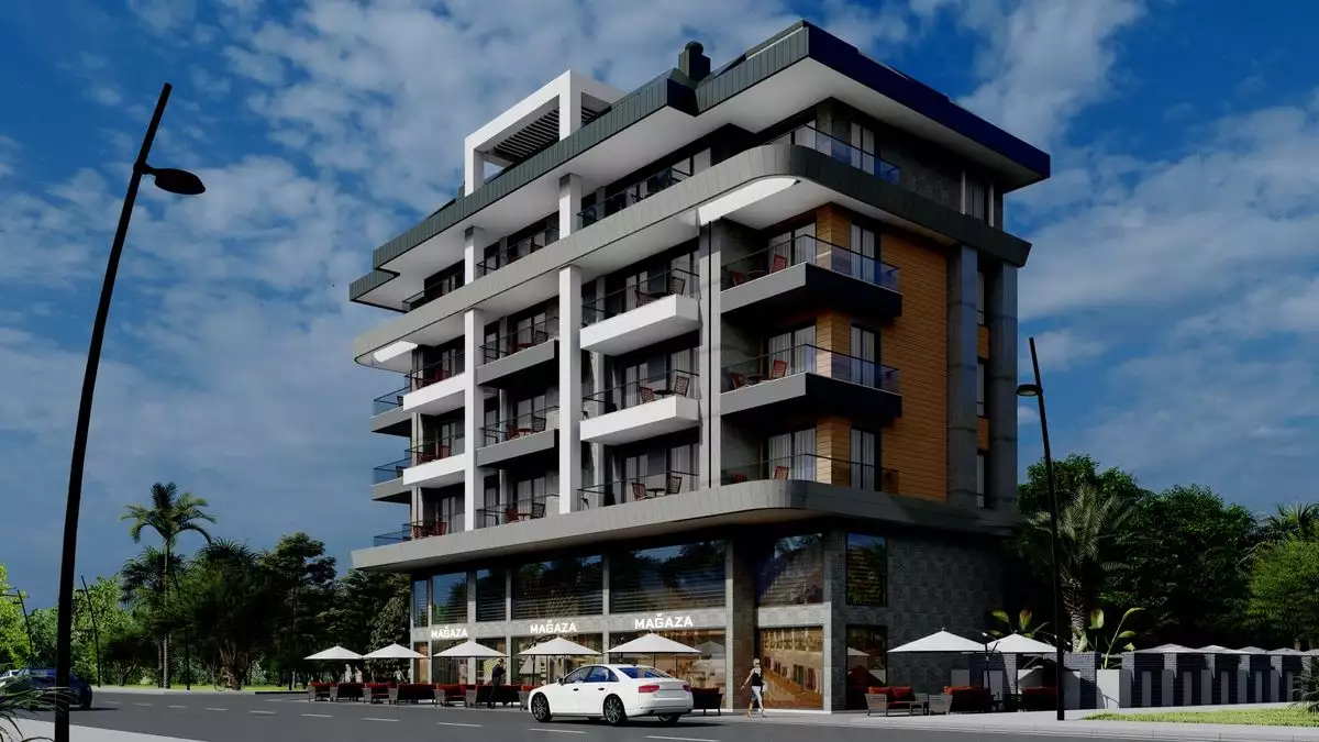 Flat 62m² in Turkey, Kargicak. Priced at 134000€ rent photo-4