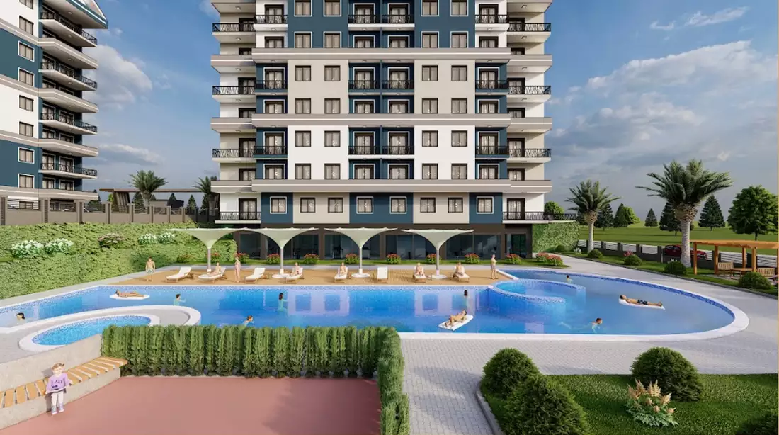 Flat 63m² in Turkey, Payallar. Priced at 99500€ rent photo-3