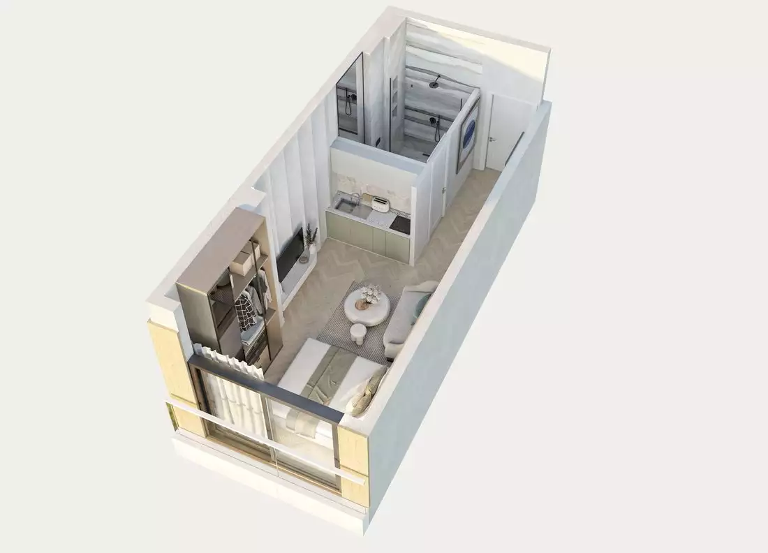 Flat 27m² in Georgia, Batumi. Priced at 74800€ rent photo-30