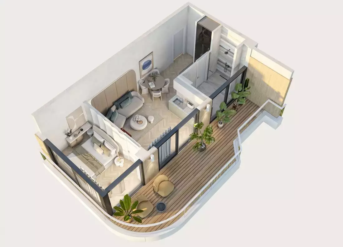 Flat 27m² in Georgia, Batumi. Priced at 74800€ rent photo-31