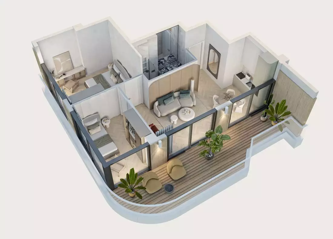 Flat 27m² in Georgia, Batumi. Priced at 74800€ rent photo-32