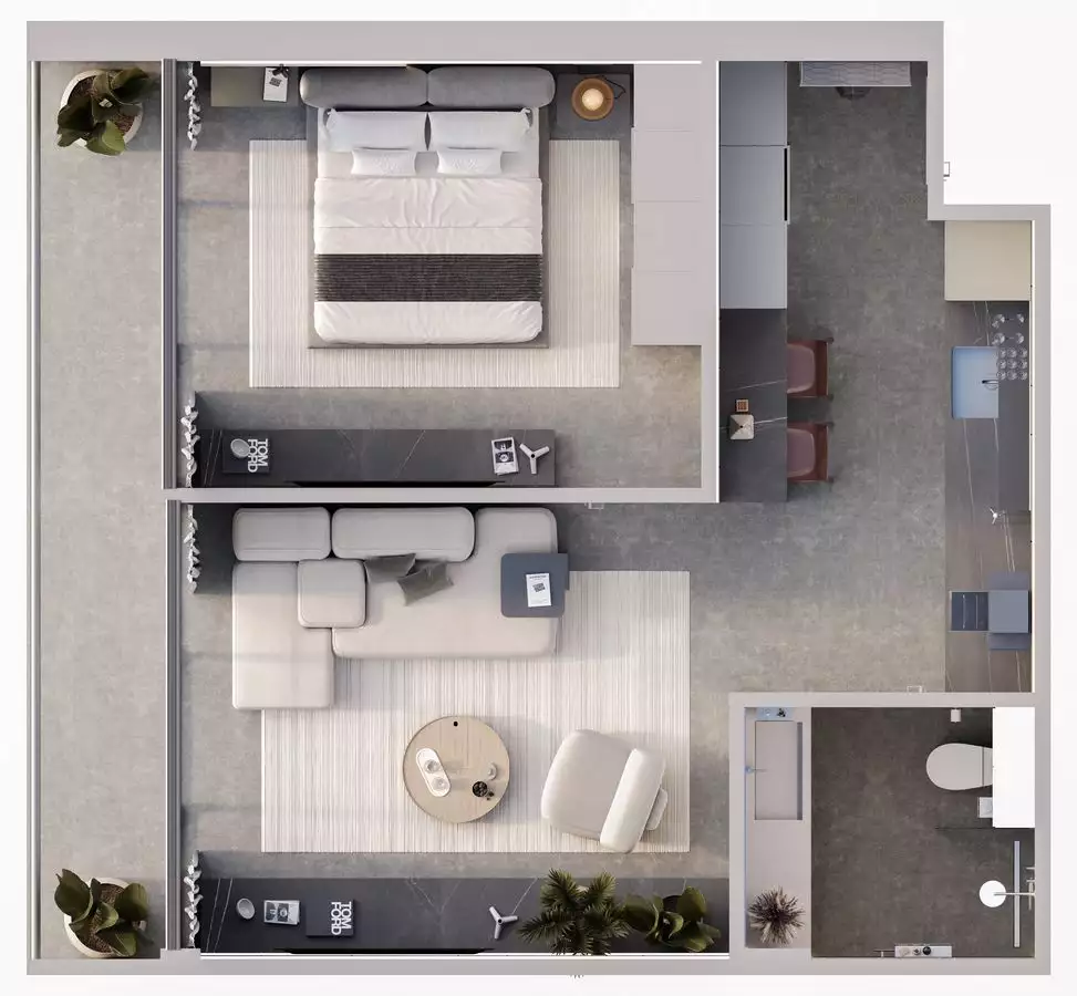 Flat 25m² in Indonesia, Bukit-Uluwatu. Priced at 125934€ rent photo-14