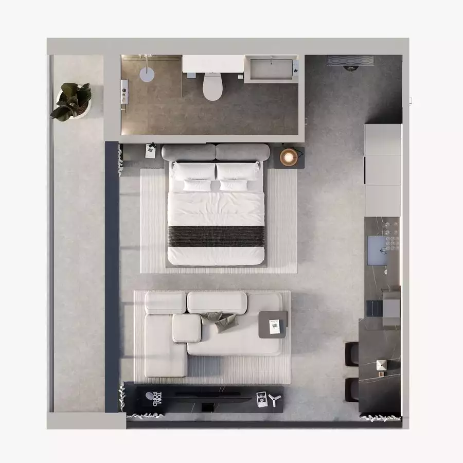 Flat 25m² in Indonesia, Bukit-Uluwatu. Priced at 125934€ rent photo-17
