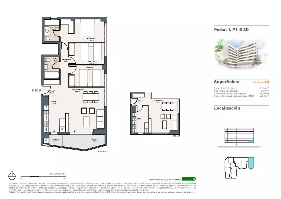 Flat 94m² in Spain, Alicante. Priced at 369500€ rent photo-11