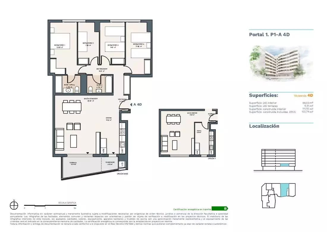 Flat 120m² in Spain, Alicante. Priced at 420500€ rent photo-10