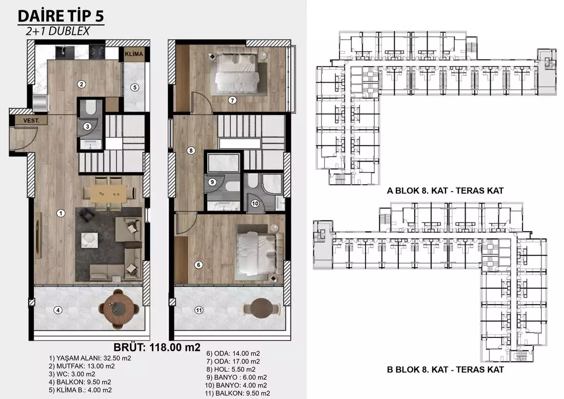 Flat 39m² in Turkey, Mersin. Priced at 42000€ rent photo-30