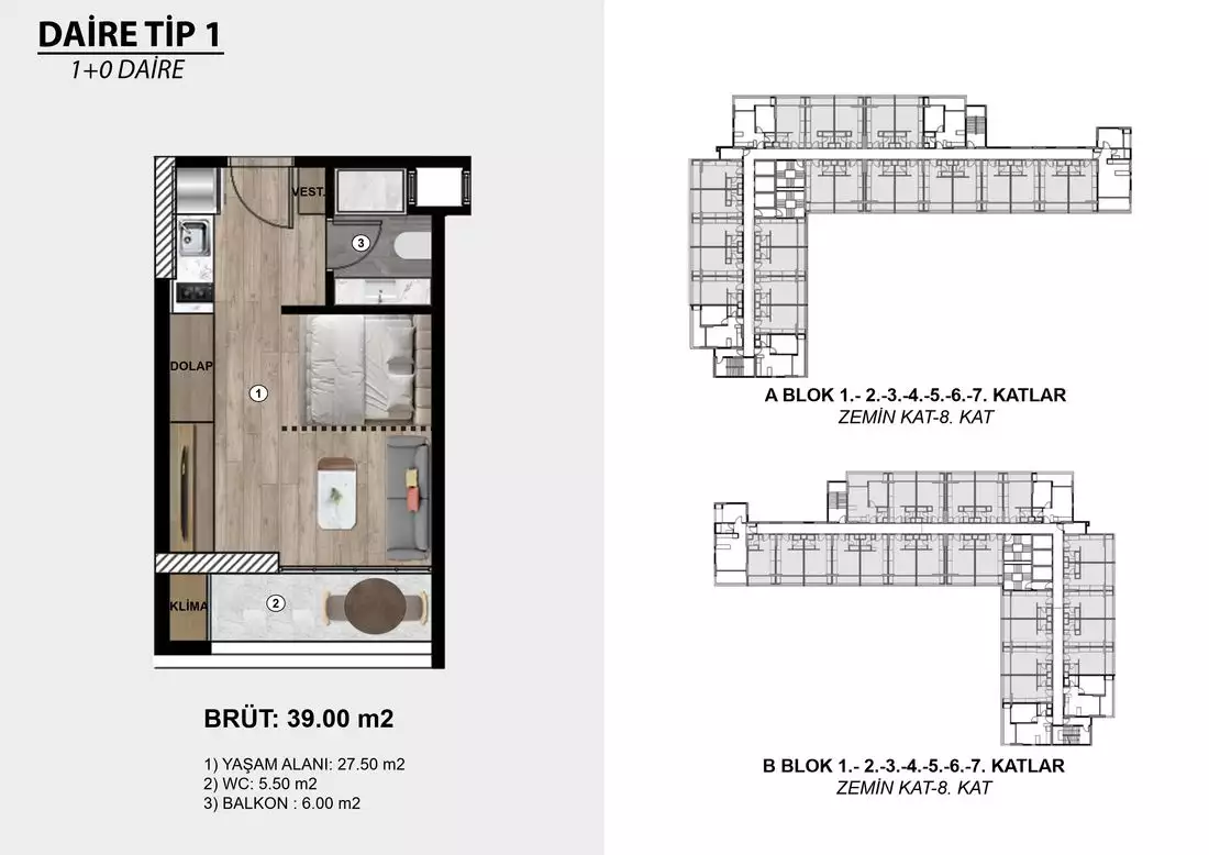 Flat 39m² in Turkey, Mersin. Priced at 42000€ rent photo-34