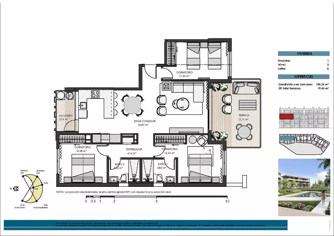 Flat 89m² in Spain, Valencia. Priced at 325000€ rent photo-26
