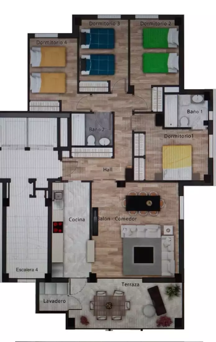 Flat 120m² in Spain, Alicante. Priced at 598000€ rent photo-18