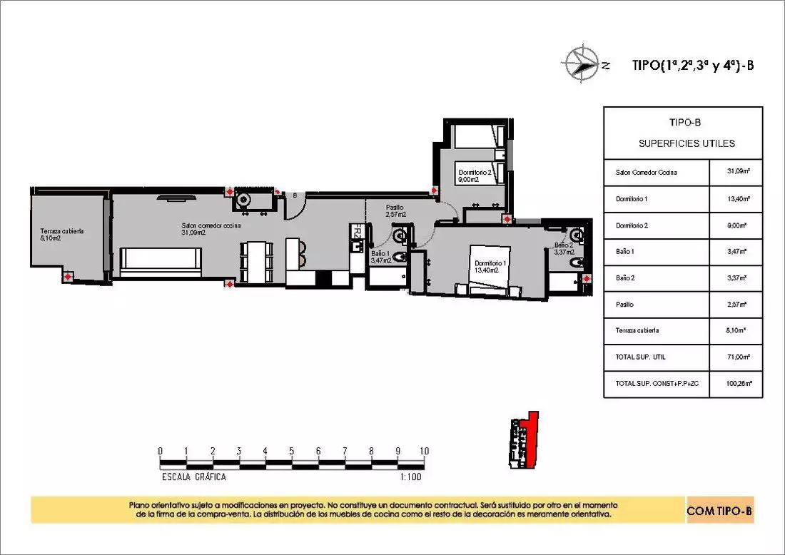 Flat 96m² in Spain, Torrevieja. Priced at 269000€ rent photo-8