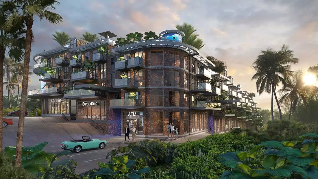 Flat 33m² in Indonesia, Bukit-Uluwatu. Priced at 73881€ rent photo-3