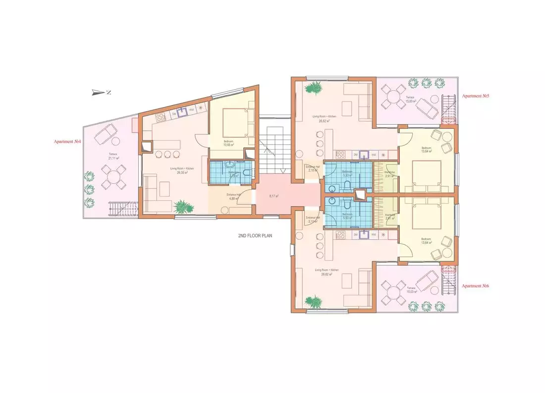 Flat 46m² in Cyprus, Iskele. Priced at 204000€ rent photo-26