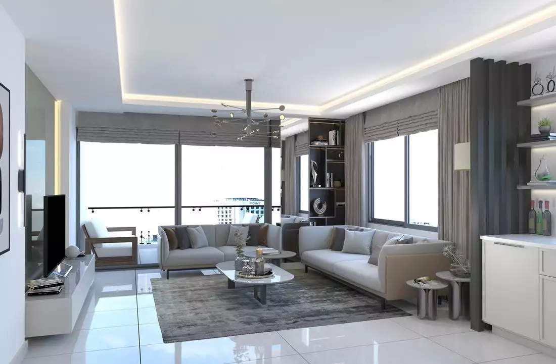 Flat 86m² in Turkey, Mersin. Priced at 125000€ rent photo-4