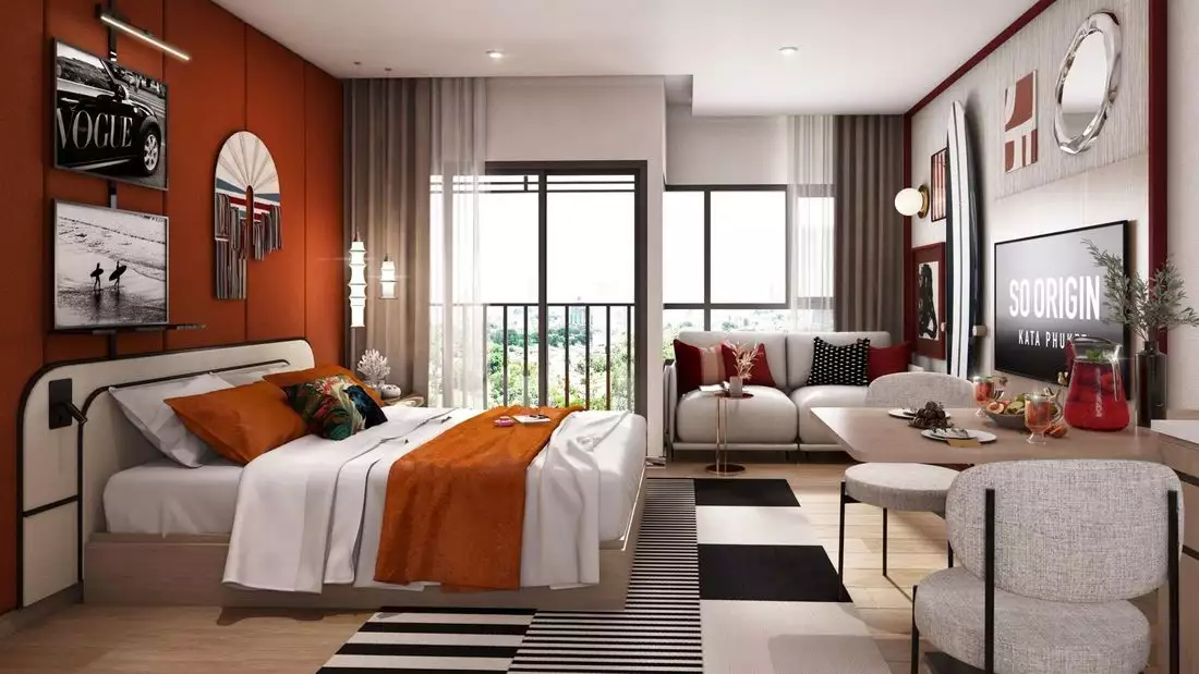 Flat 26m² in Thailand, Phuket. Priced at 108300€ rent photo-10