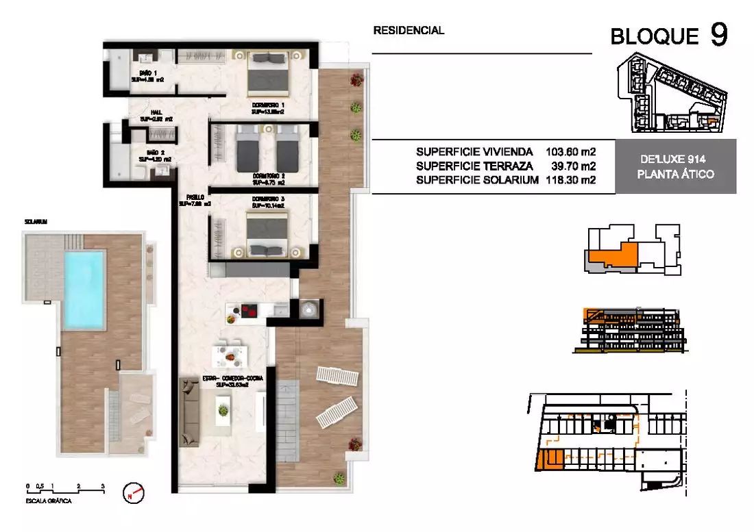 Flat 103m² in Spain, Alicante. Priced at 789000€ rent photo-27