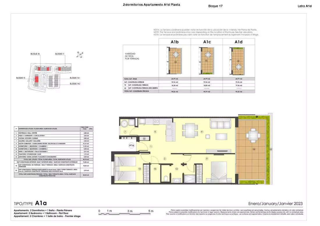 Flat 96m² in Spain, Alicante. Priced at 340000€ rent photo-20