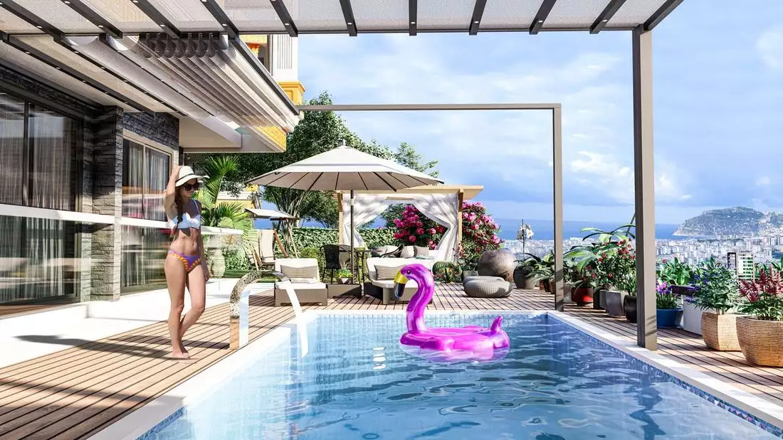Flat 45m² in Turkey, Mahmutlar. Priced at 135000€ rent photo-12