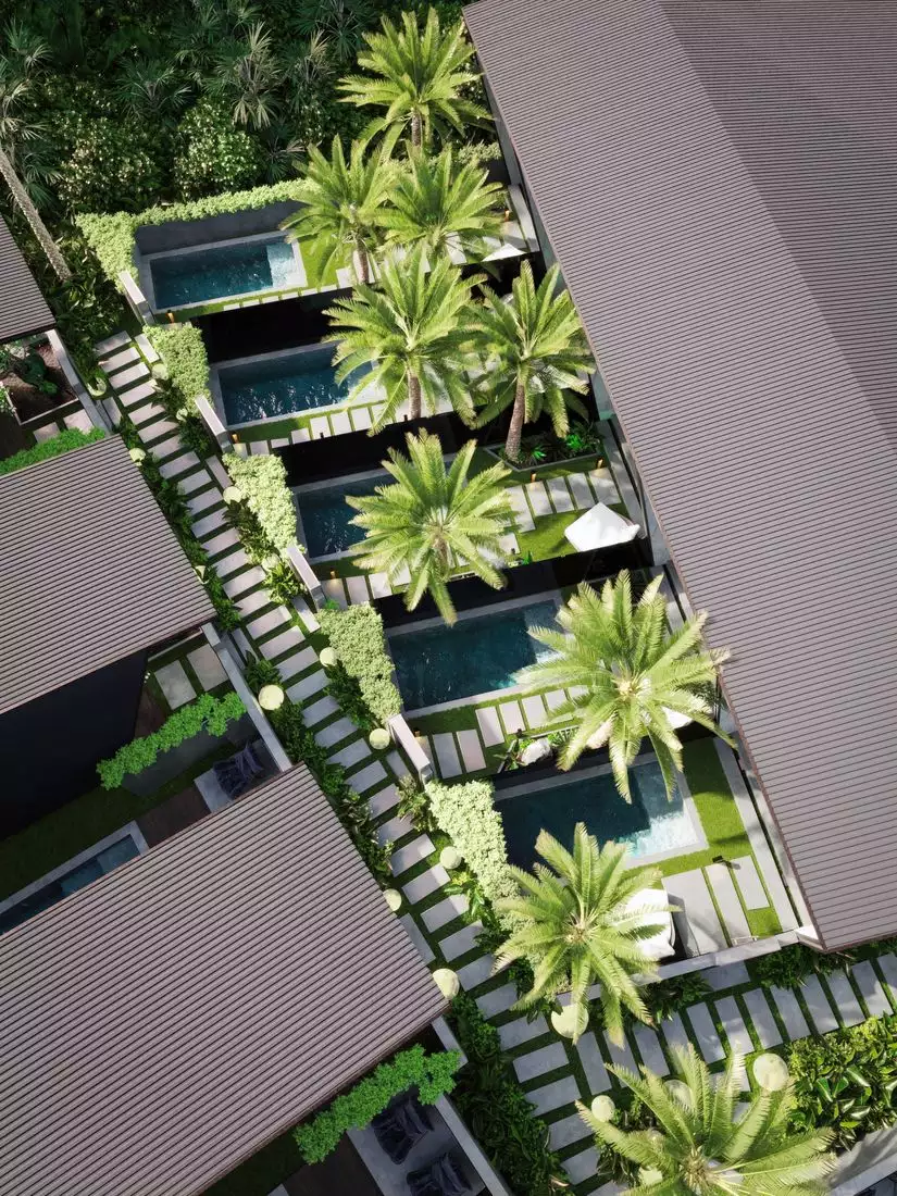 Townhouse 73m² in Indonesia, Bukit-Uluwatu. Priced at 124400€ rent photo-14