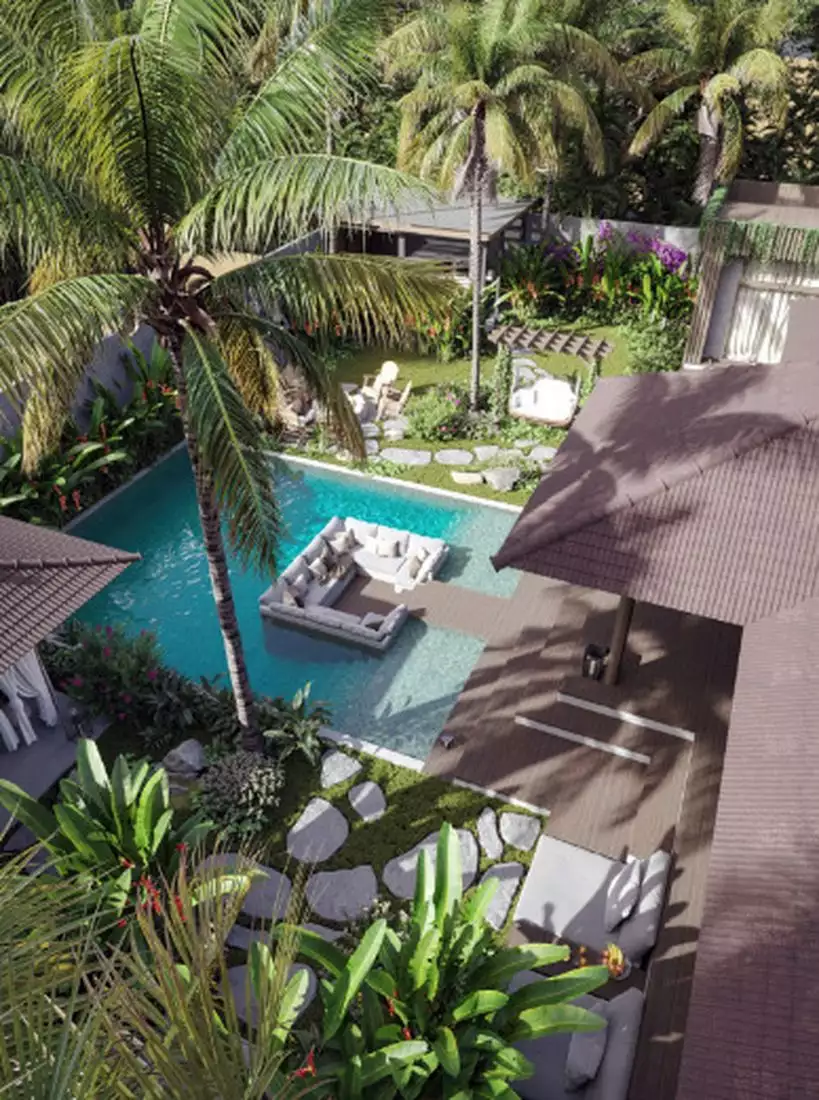 Villa 285m² in Indonesia, Bukit-Uluwatu. Priced at 580400€ rent photo-6