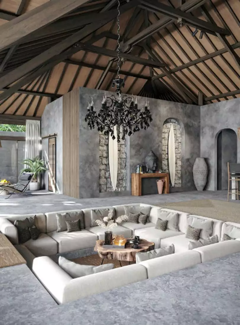 Villa 285m² in Indonesia, Bukit-Uluwatu. Priced at 580400€ rent photo-9